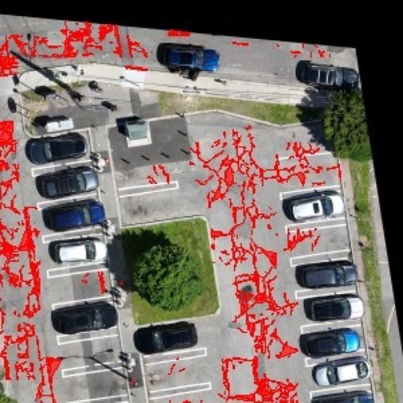 Cracks and pavement distress — detection