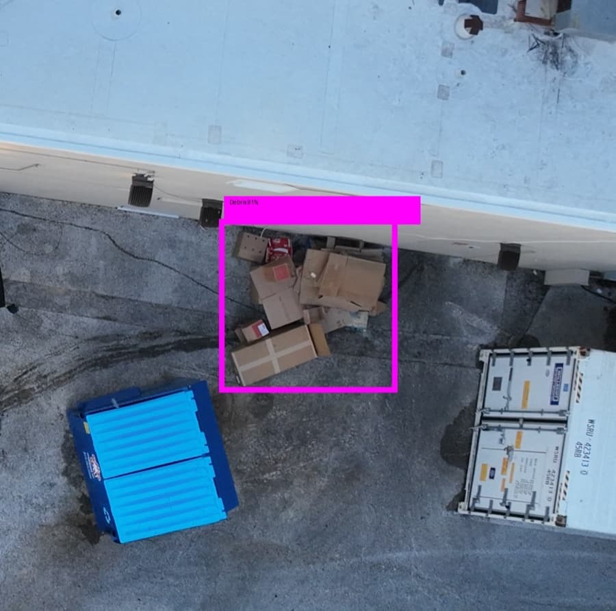 Debris and clutter — detection