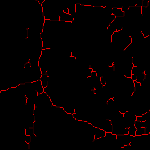 Retail plaza — detection overlay